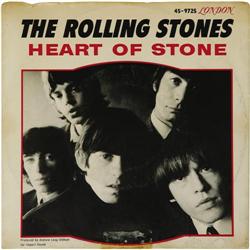Rolling Stones "Heart Of Stone" 45 w/Picture Sle 