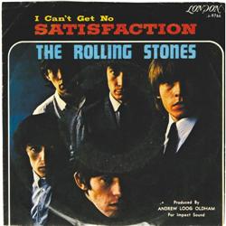 Rolling Stones "Satisfaction" Picture Sleeve 45 