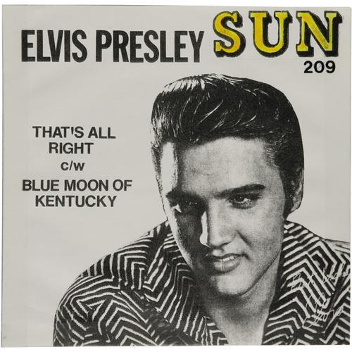 Elvis Presley That S All Right 45 Sun 9