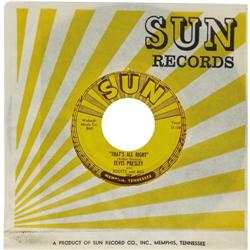 Elvis Presley "That's All Right" 45 Sun 209 (195 