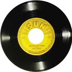 Elvis Presley "Milkcow Blues Boogie" 45 Sun 215 