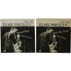 Elvis "Don't Be Cruel"/"Hound Dog" Sleeves 