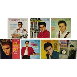 Elvis Presley Picture Sleeve Group of 7 