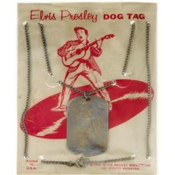 Elvis Presley Dog Tag Necklace 