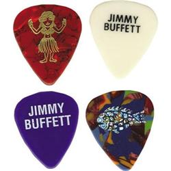 Jimmy Buffet Guitar Picks Group of 4 