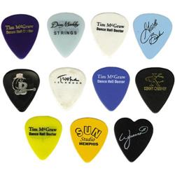 Country and Western Guitar Picks Group of 11 