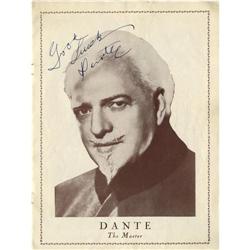 Dante  Sim-Sala-Bim  Signed Program Book 