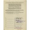 Image 2 : Bill Haley and Johnny Montana Signed Contract 