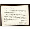 Image 3 : Thank You Card Signed by Ethel Kennedy 