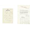 Image 1 : Ethel and Ted Kennedy Handwritten Letters 