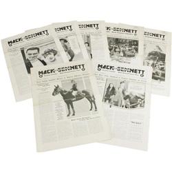 Mack Sennett Studio Newspapers 