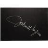 Image 1 : John Wayne Signed "What's My Line?" Card 