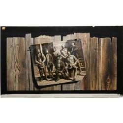 Original Billboard Art from "The Wild Bunch" 