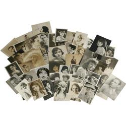 Silent Era Movie Stars Vintage Signed Photos 