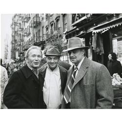 Brando, Puzo, & Buttons "Godfather" Set Photo 