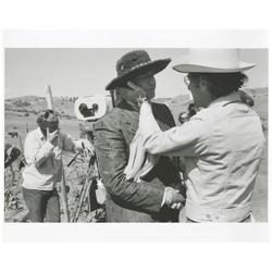 Brando & Arthur Penn "Missouri Breaks" Photo 
