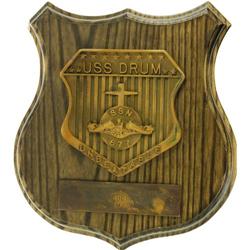 Sammy Davis Jr.'s Plaque from the USS Drum 