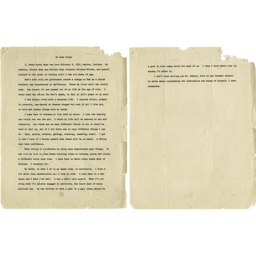 As Summer Was Just Beginning: A Song For James Dean | Bartleby james dean research papers