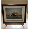 Image 1 : Cunard Ship Framed Painting #2