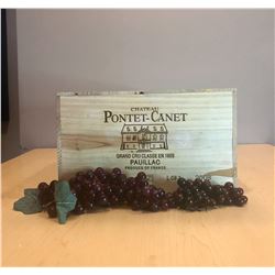 6 Magnums of 2008 Pontet Canet in OWC