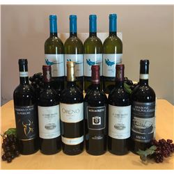 10 Assorted great drinking Italian wines