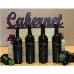 4 Bottles Vertical of Anderson Conn Valley Napa Estate Reserve Cabernet Sauvignon