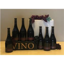 7 Bottles Assorted Turley Petit Syrah