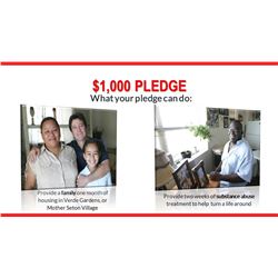 $1,000 Pledge