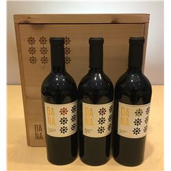 3 Bottles of Dana Vineyards in Wooden Box