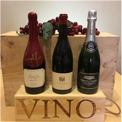 3 Bottles Belle Glos Pinto Noir, Failla Pinot Noir , Domaine Carneros by Taittinger