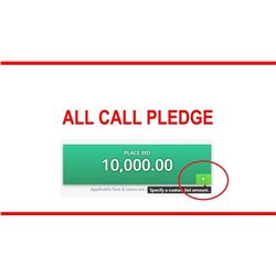 All Call Pledge