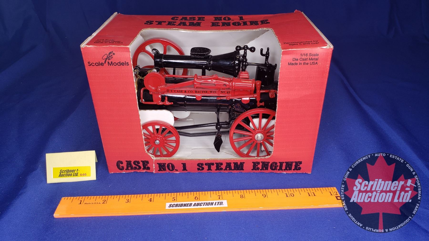 Case No.1 Steam Engine (Scale: 1/16)