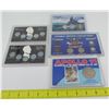 Image 1 : 5 Coin Sets: WWII Obsolete Coins, Double Minted 1938 Nickels, Apollo 11, 1943 Wartime Steel Cents