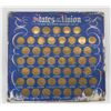 Image 1 : States of the Union 50 State Solid Bronze Collectors' Coin Set