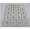 Image 1 : Qty 19: 1916-1920's Liberty Dimes, etc in Plastic Protector