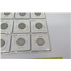 Image 2 : Qty 15: 1920-1930's Indian Head Nickels, etc in Cardboard Flips in Plastic Protector