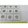 Image 8 : Qty 15: 1920-1930's Indian Head Nickels, etc in Cardboard Flips in Plastic Protector