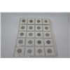 Image 8 : Qty 20: 1950-1960's Jefferson Nickels, etc in Plastic Protector