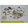 Image 1 : Misc Bangle Bracelets, Brooches, Bead Neck Chains, Watch, etc