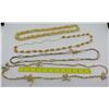 Image 1 : Qty 4 Mic. Shell Lei Necklaces