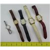 Image 1 : Qty 5 Watches:  3 Invicta, Vicence & Seiko