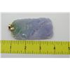 Image 8 : Qty 7 Carved Jade or Jade-Like Pendants, Bracelet, Rings