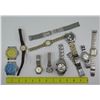 Image 1 : Qty 10 Watches: Bulova, Seiko, Fossil, Anne Klein, Quiksilver, etc