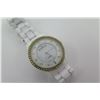 Image 2 : Skagen Denmark White Ceramic Mineral Crystal Watch