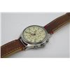 Image 3 : Timex Expedition Chronograph Indiglo Watch - 100m Stainless Steel  w/ Leather Band