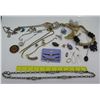 Image 1 : Misc Jewelry: Pendants, Neck Chains, Earrings, Bracelets, Pins, etc
