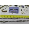 Image 3 : Misc Jewelry: Pendants, Neck Chains, Earrings, Bracelets, Pins, etc