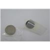 Image 13 : Qty 12 Coins: Quarters, Dimes in Plastic Sleeves: 1883, 1906, 1910, 1940, etc