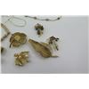 Image 2 : Misc Jewelry: Black Pearl Necklace, Earrings, Ring, Brooches