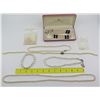 Image 1 : Misc Pearl Necklaces: H.F. Wichman Hawaii 3-Strand, etc.